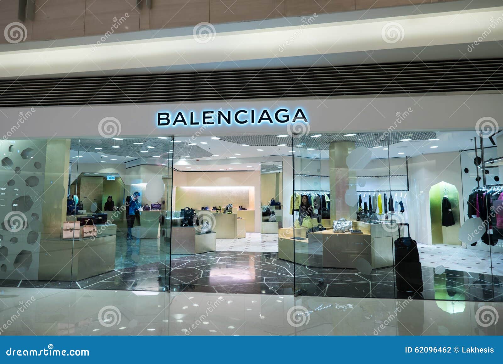 HONG KONG - JANUARY 26, 2016: design of Balenciaga store at Elements  Shopping Mall. Balenciaga is a European luxury fashion house founded by  Cristobal Stock Photo - Alamy