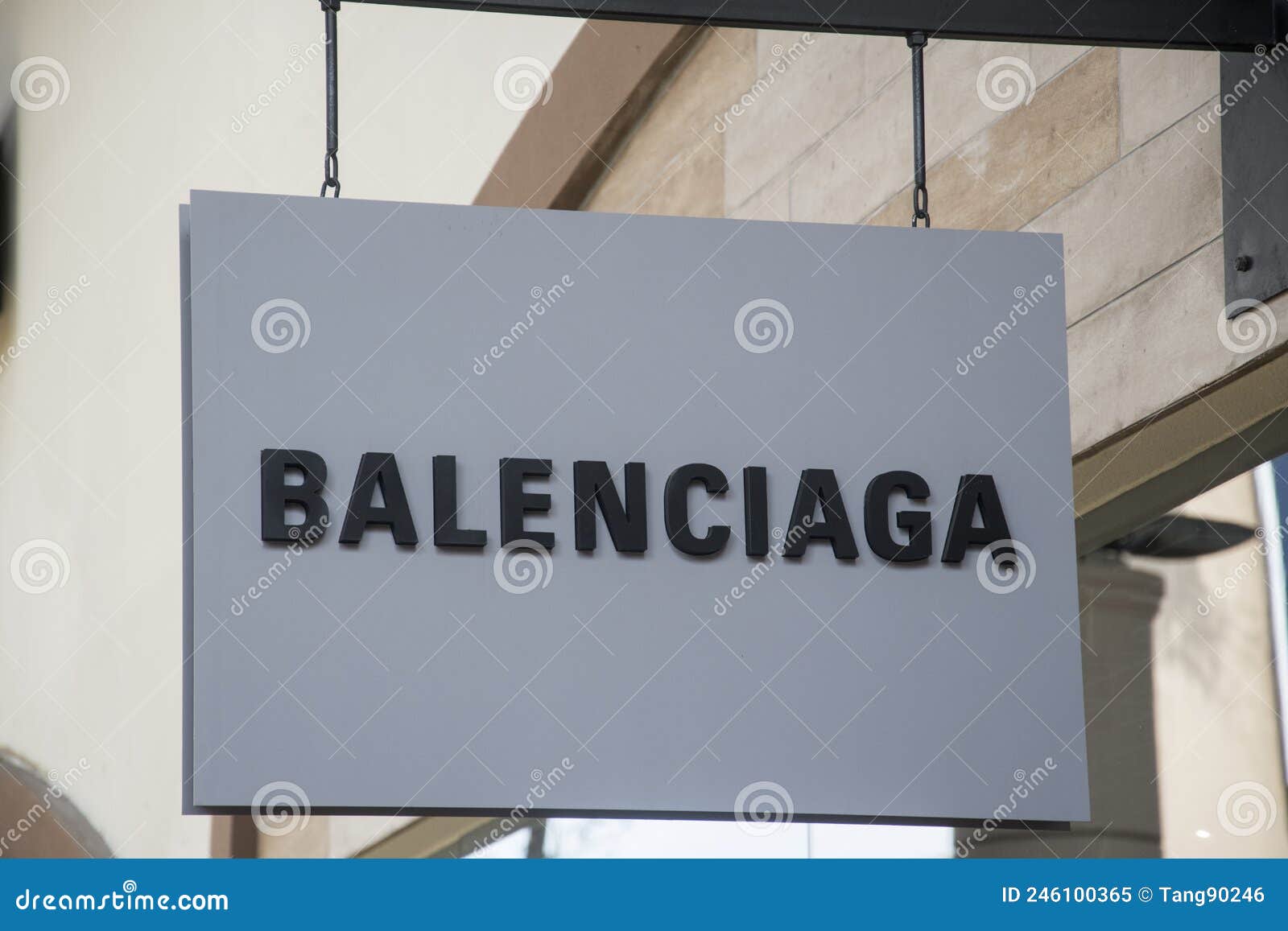 Balenciaga Store Exterior and Sign at Johor Premium Outlet