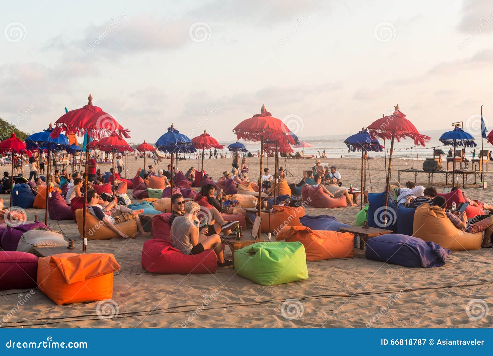 Bali Beach Bar Editorial Photography Image Of Lazy