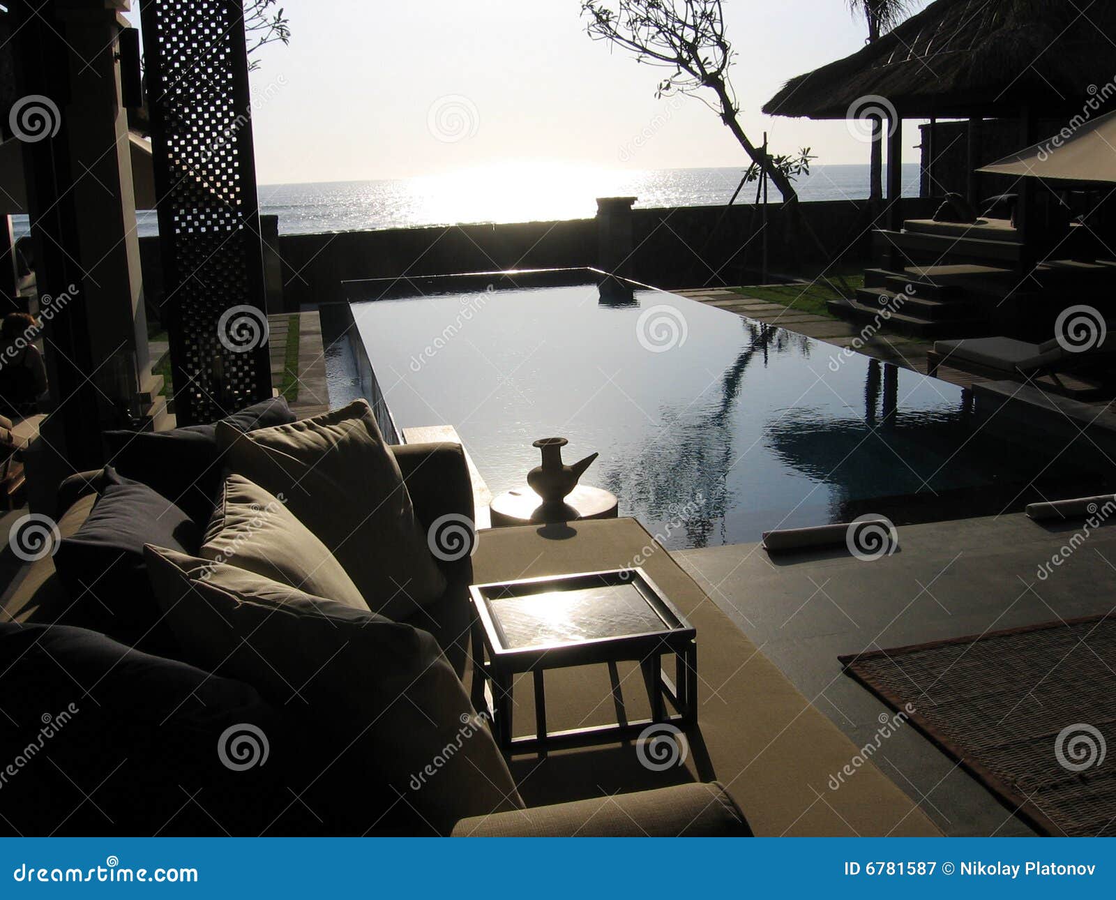 Bali. Ocean of relaxation stock image. Image of east, tropic - 6781587