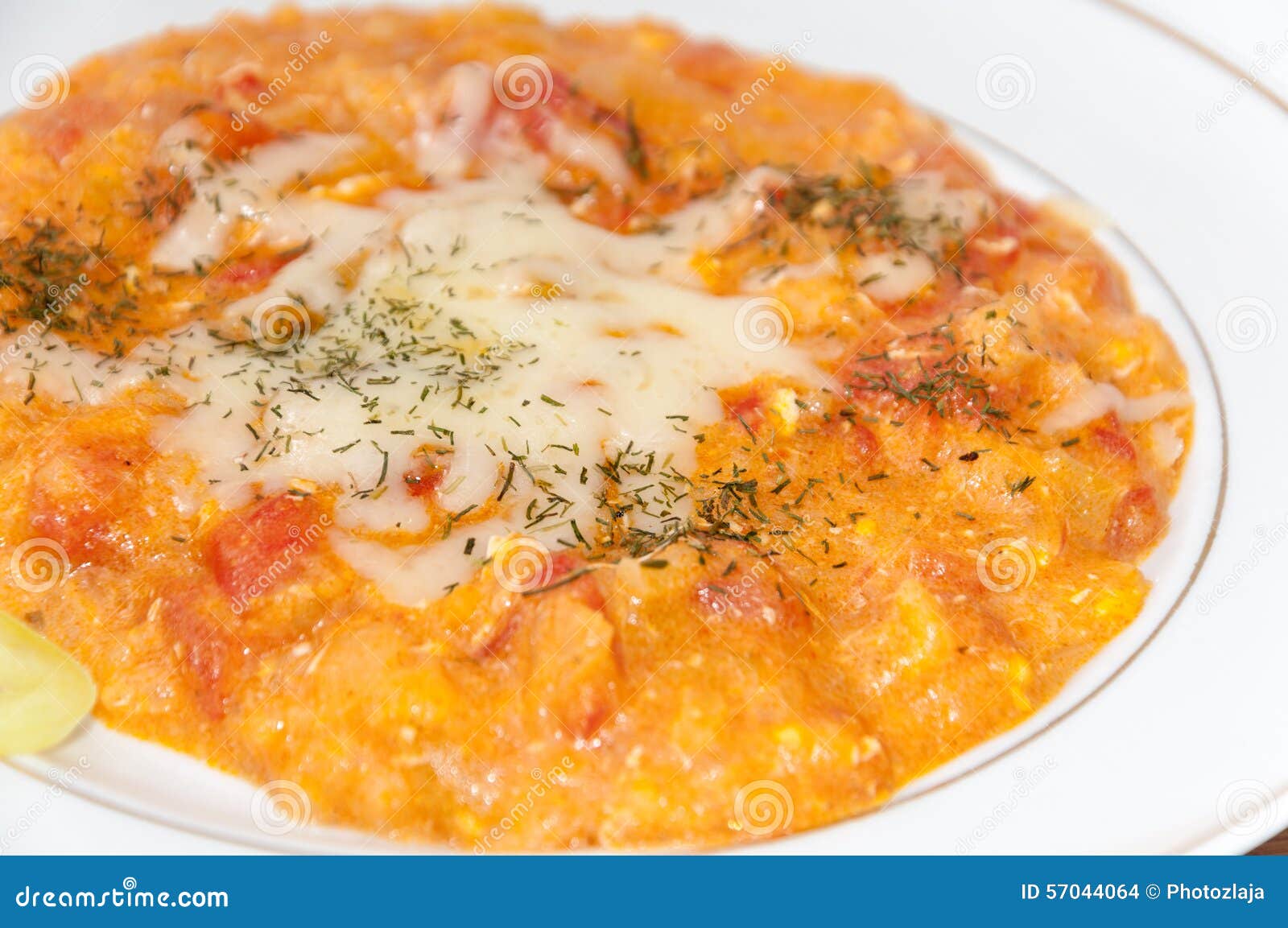 Balkan Traditional Tomato and Paprika Stew Stock Photo Image of