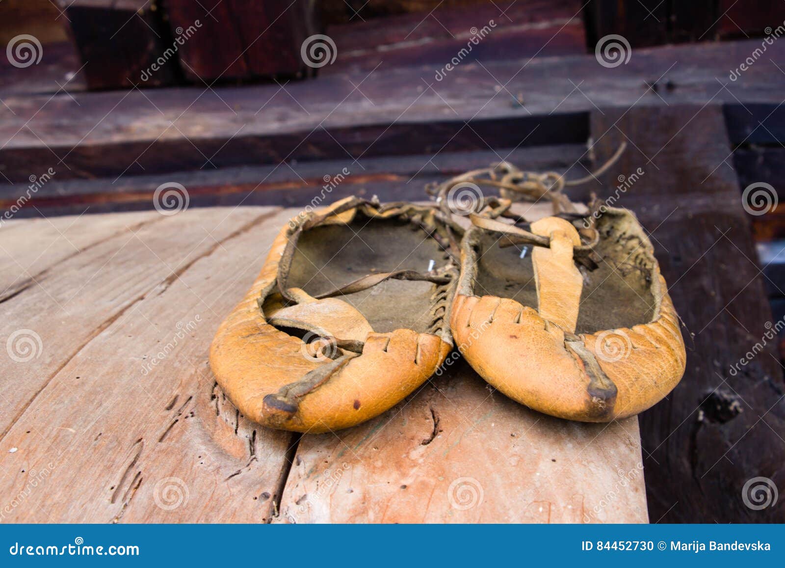 Balkans Traditional Shoes for Dancing Folklore Stock Photo Image of