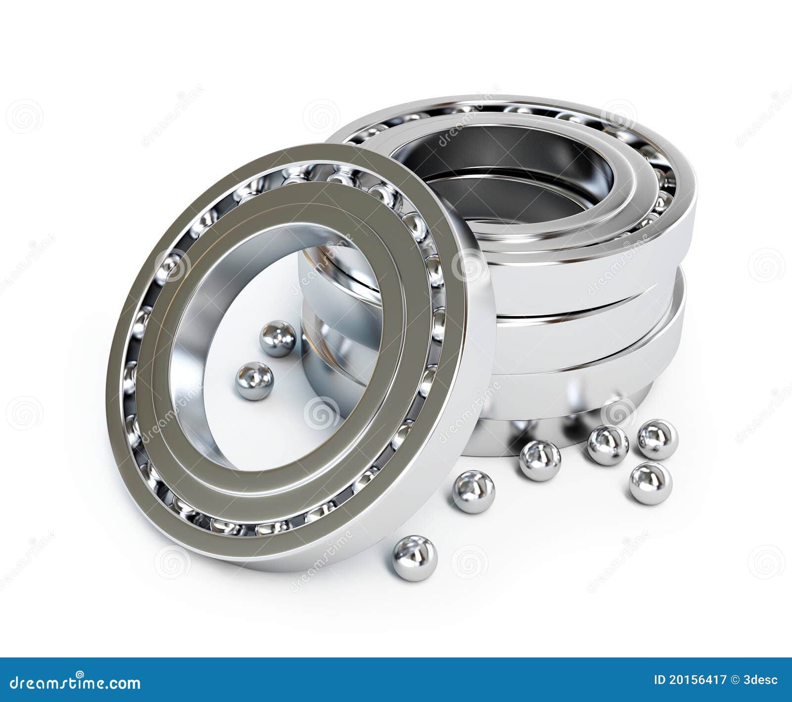 Ball Bearing Mechanism Rotation, Rolling With Least Resistance Icon