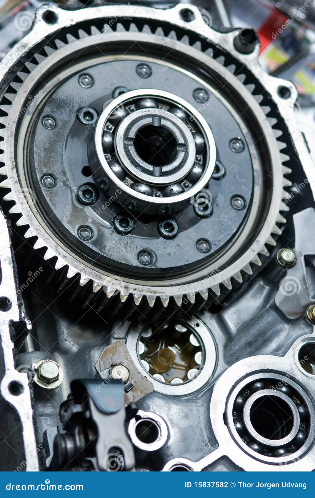 Ball Bearings in a Car Gearbox Stock Photo Image of mechanical, gear