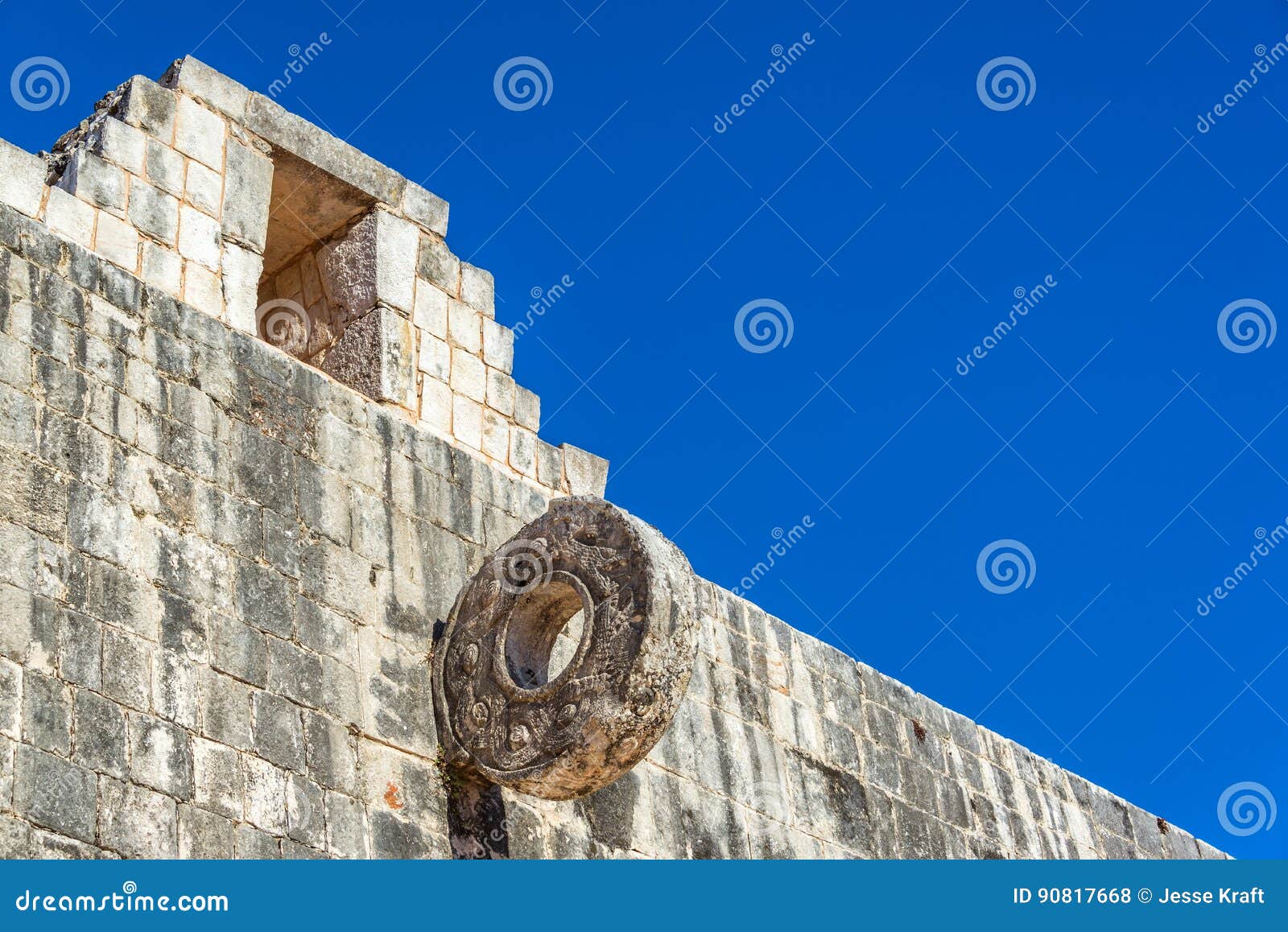 Ball Court Ring stock photo. Image of itza, great, mexican 90817668