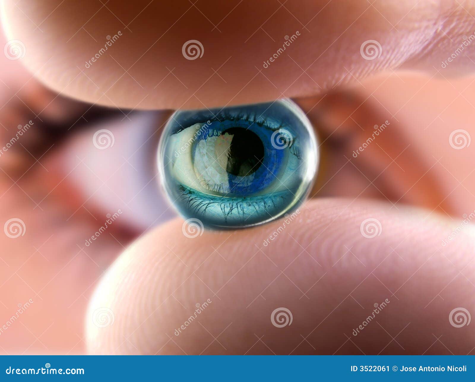 Ball of the eye 2 stock image. Image of creative, clean 3522061
