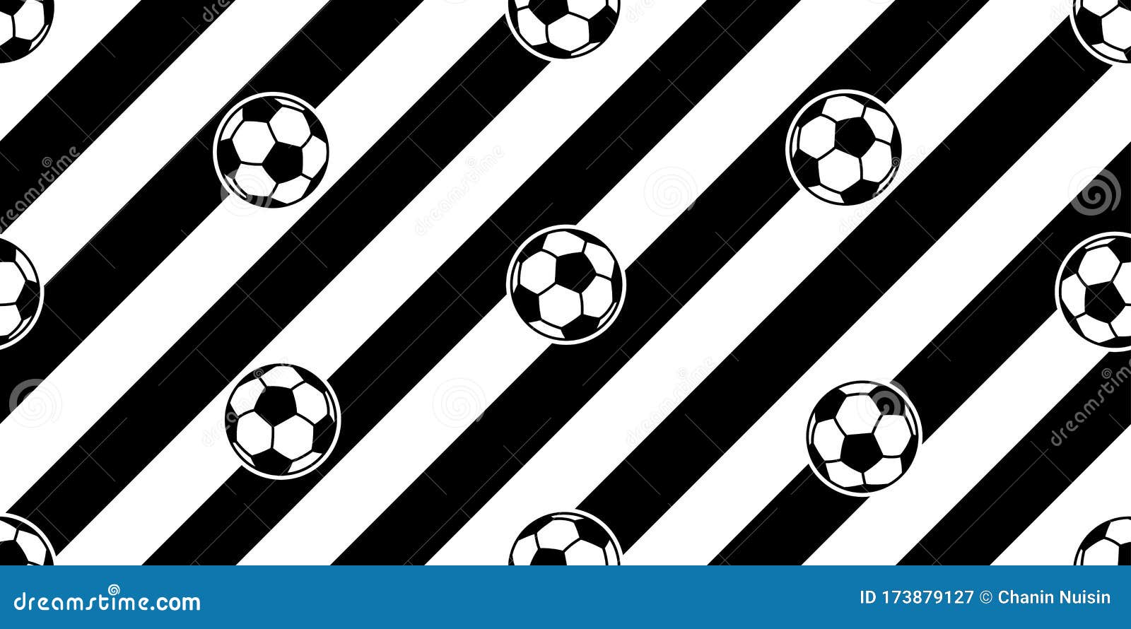 Ball Football Soccer Seamless Pattern Vector Sport Cartoon Stripes Scarf  Isolated Repeat Wallpaper Tile Background Illustration Do Stock Vector -  Illustration of repeat, colorful: 173879127