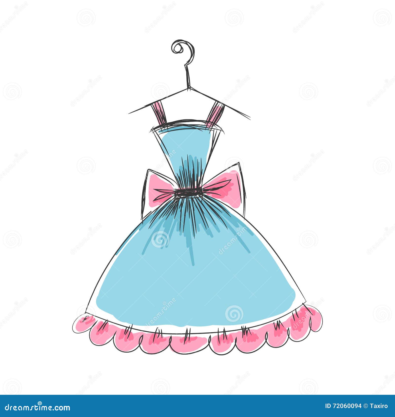 dress sketch clipart - photo #23