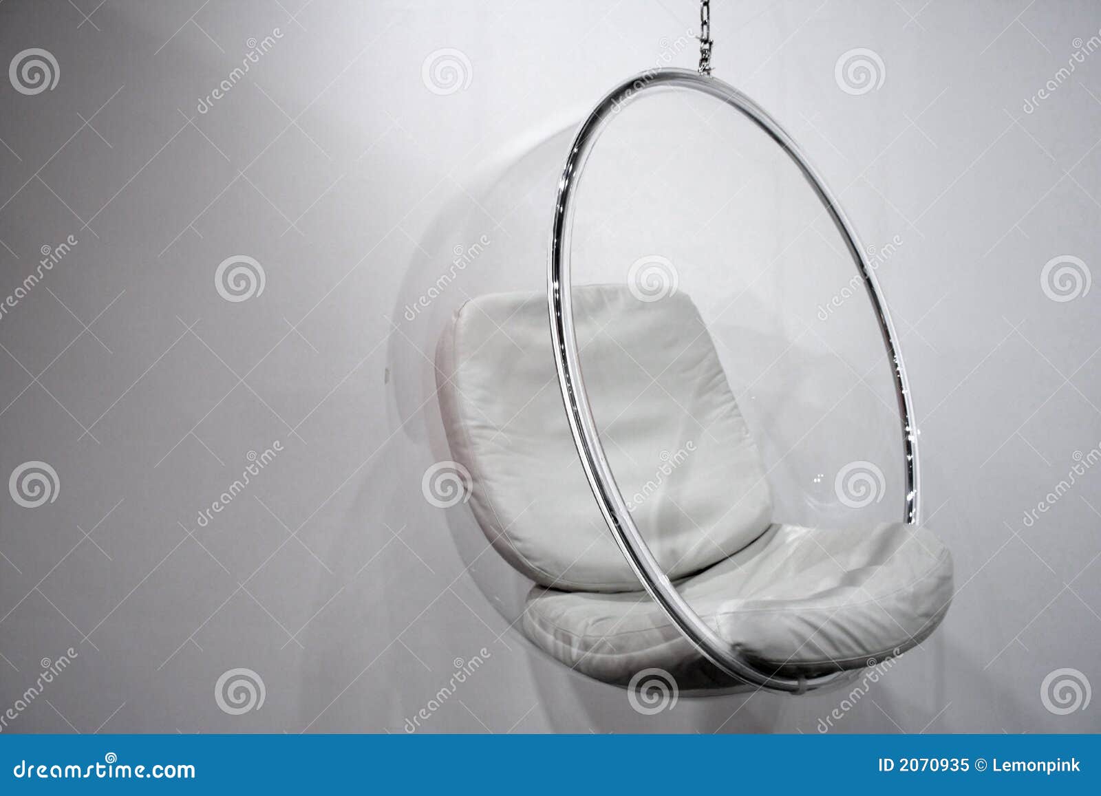 Ball hanging chair stock image. Image of white, chair 2070935