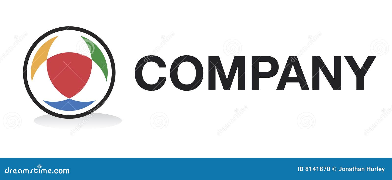 Ball logo stock vector. Illustration of joint, company 8141870