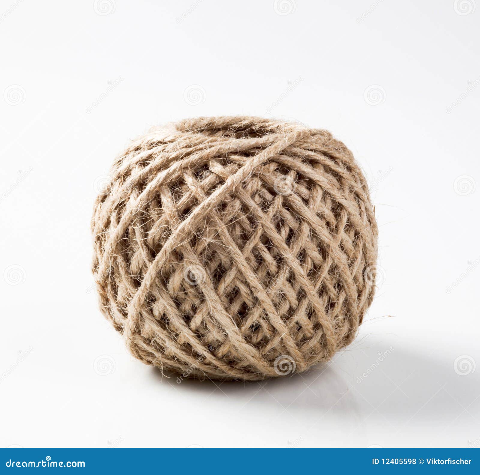 Ball of thick string stock photo. Image of bind, lashing - 12405598