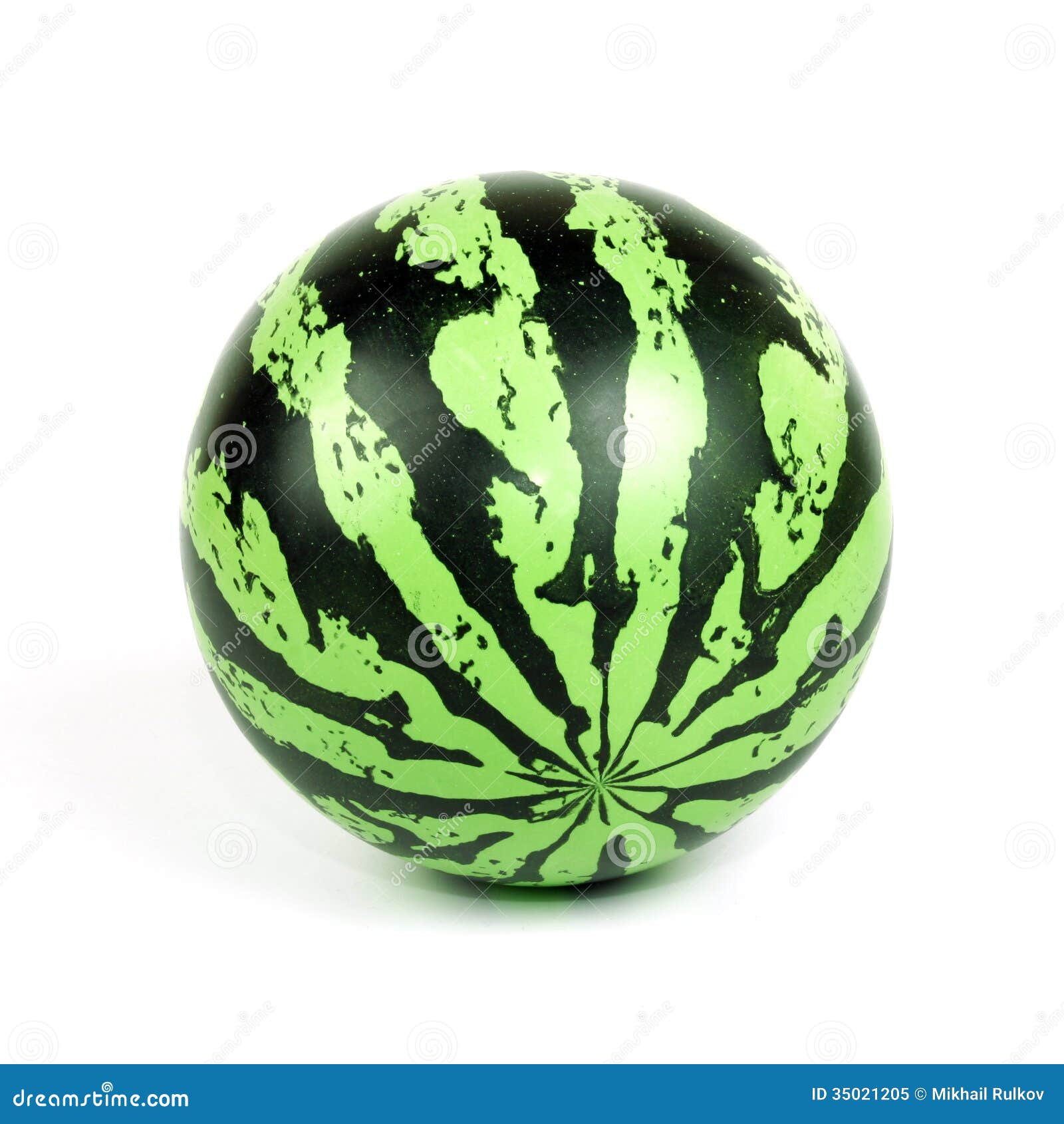 Ball Watermelon stock image. Image of ripe, green, circle 35021205