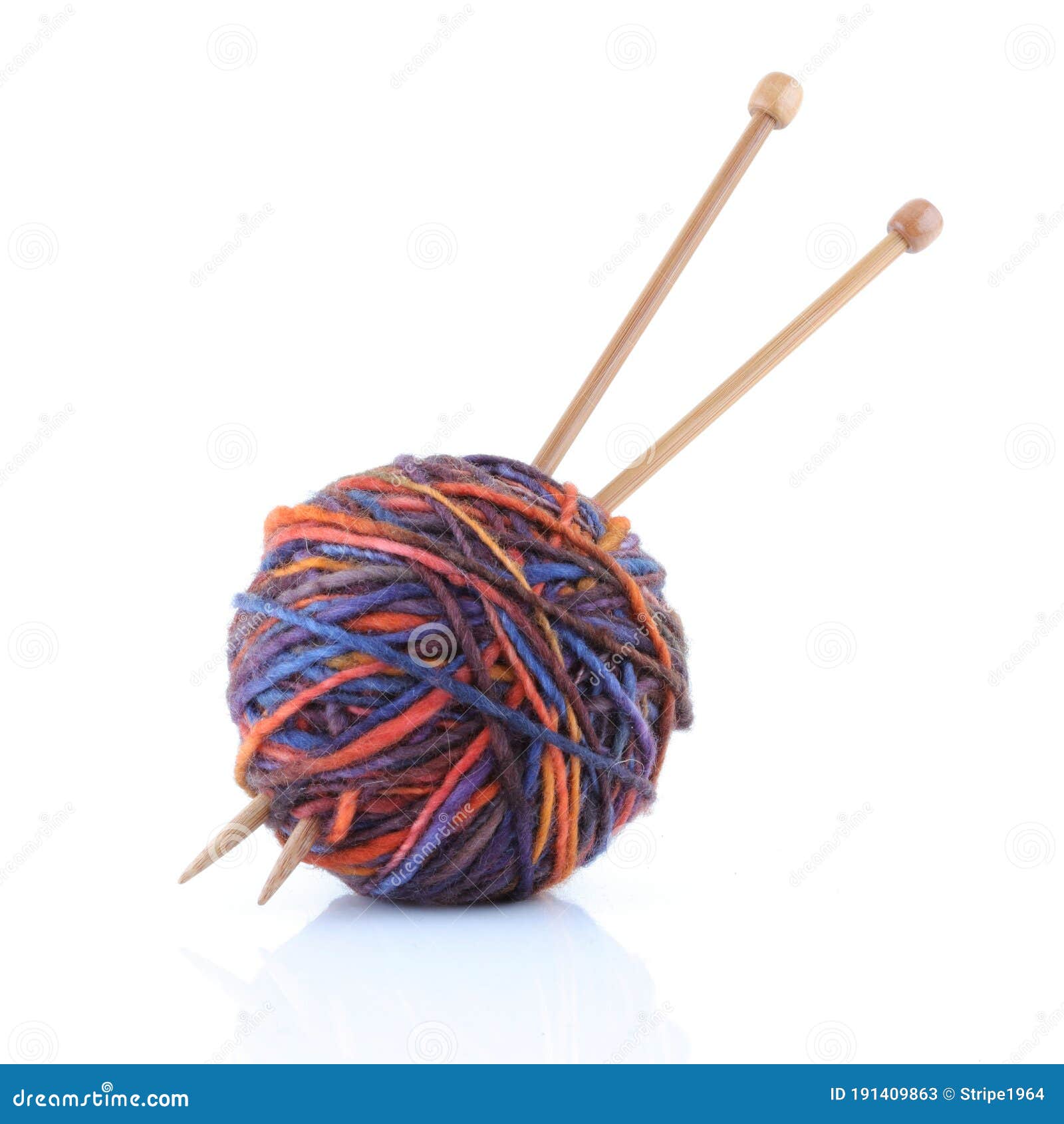 Albums 99+ Images ball of yarn with knitting needles Latest