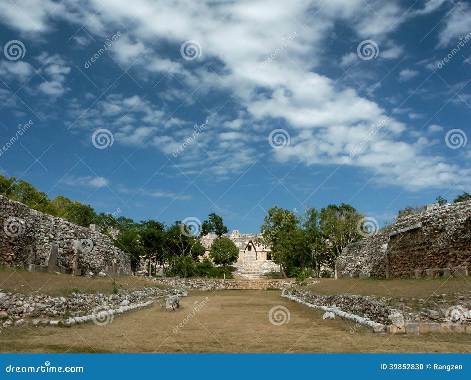 ballcourt of the maya