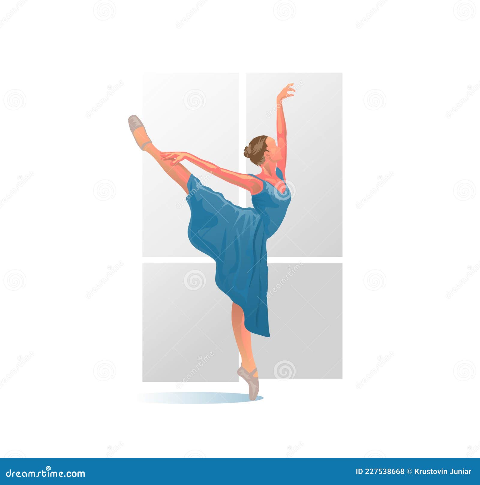 ballerina in dancer  