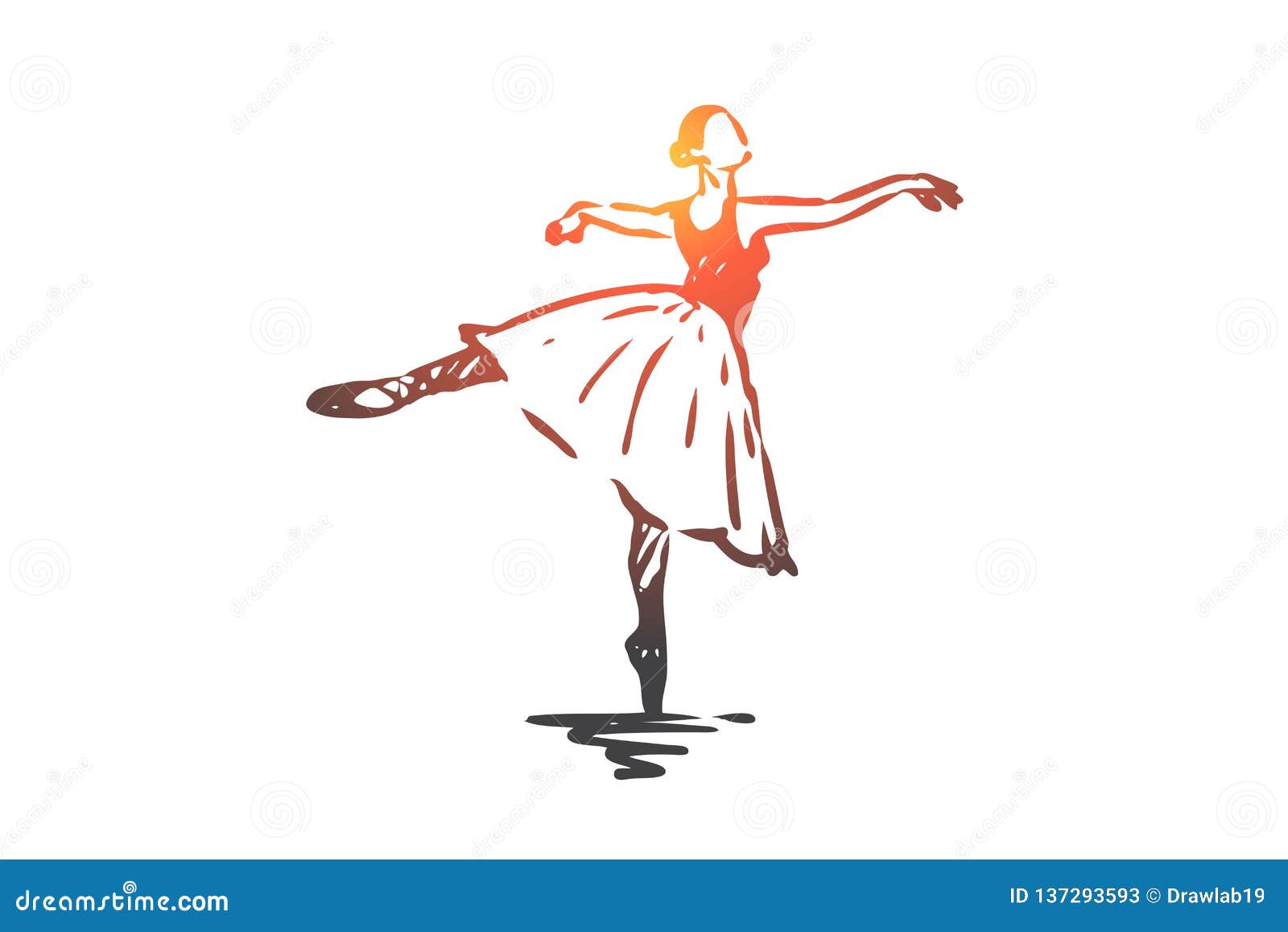 Ballerina, Girl, Vector & Photo (Free Trial) | Bigstock