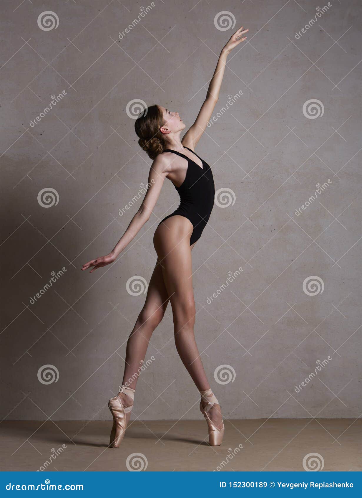 from a dancers pointe