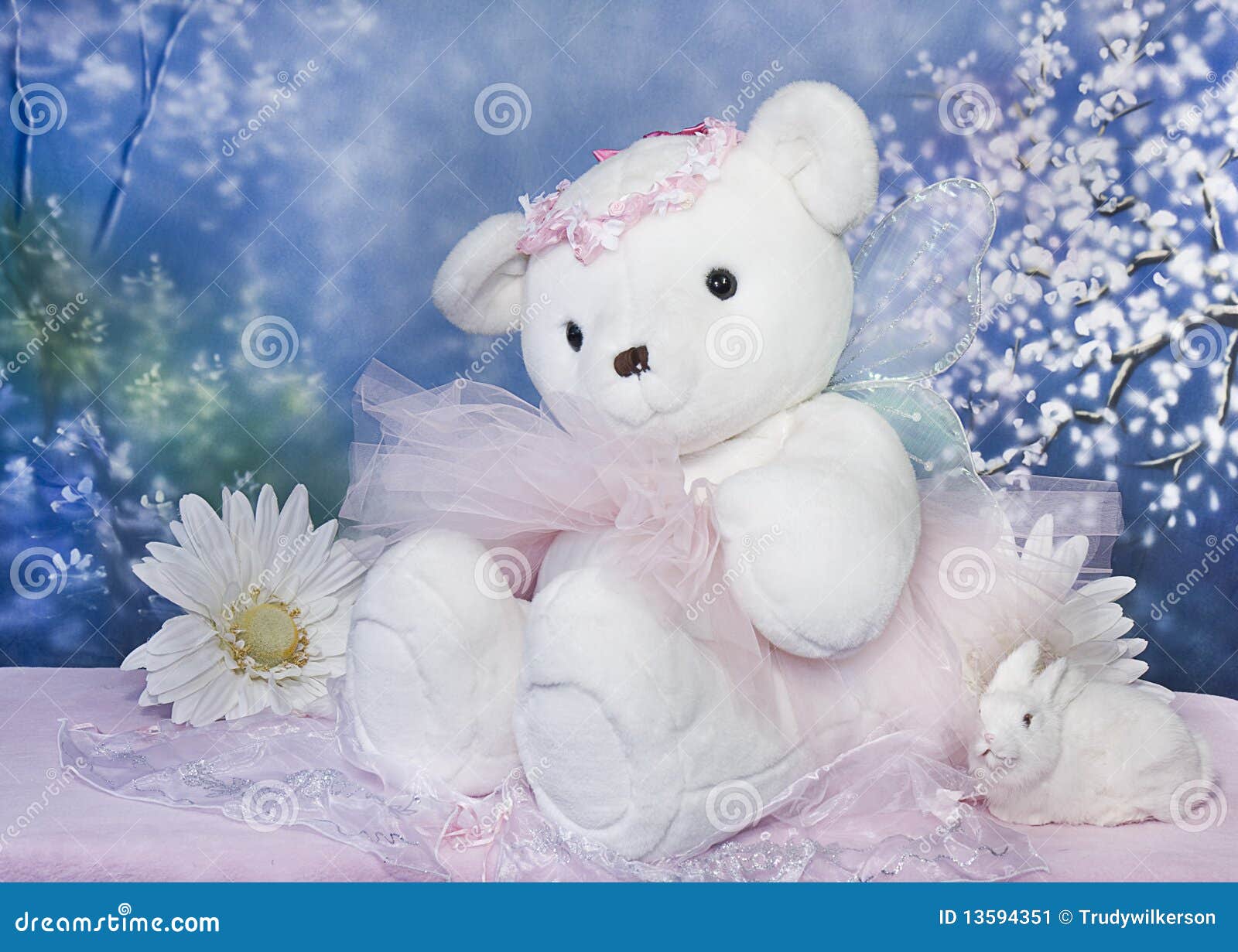 Ballerina Teddy Bear stock image. Image of wings, children - 13594351