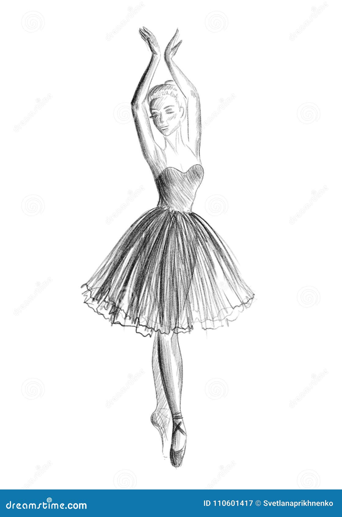 Ballerine Illustration Stock Illustration Du Figure 110601417