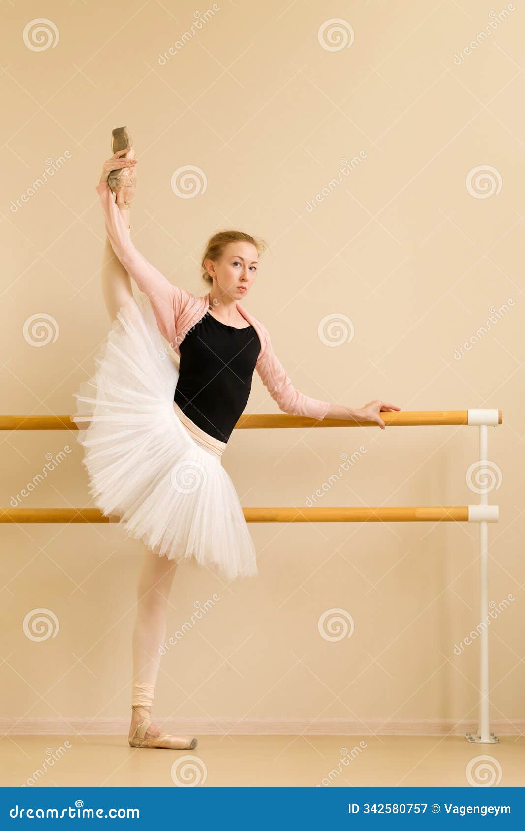 Barre Ballet Artan Balance Extension For 6ft Single Bar Curved