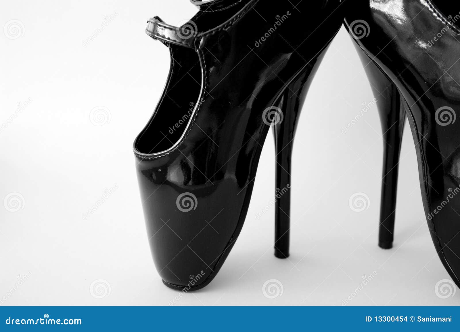 Ballet heels stock photo. Image of boot, background, white 13300454