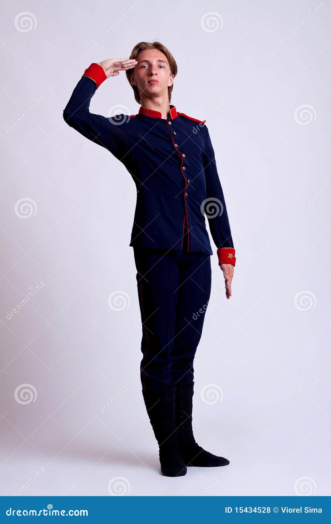 Ballet performer saluting stock photo. Image of lenght - 15434528