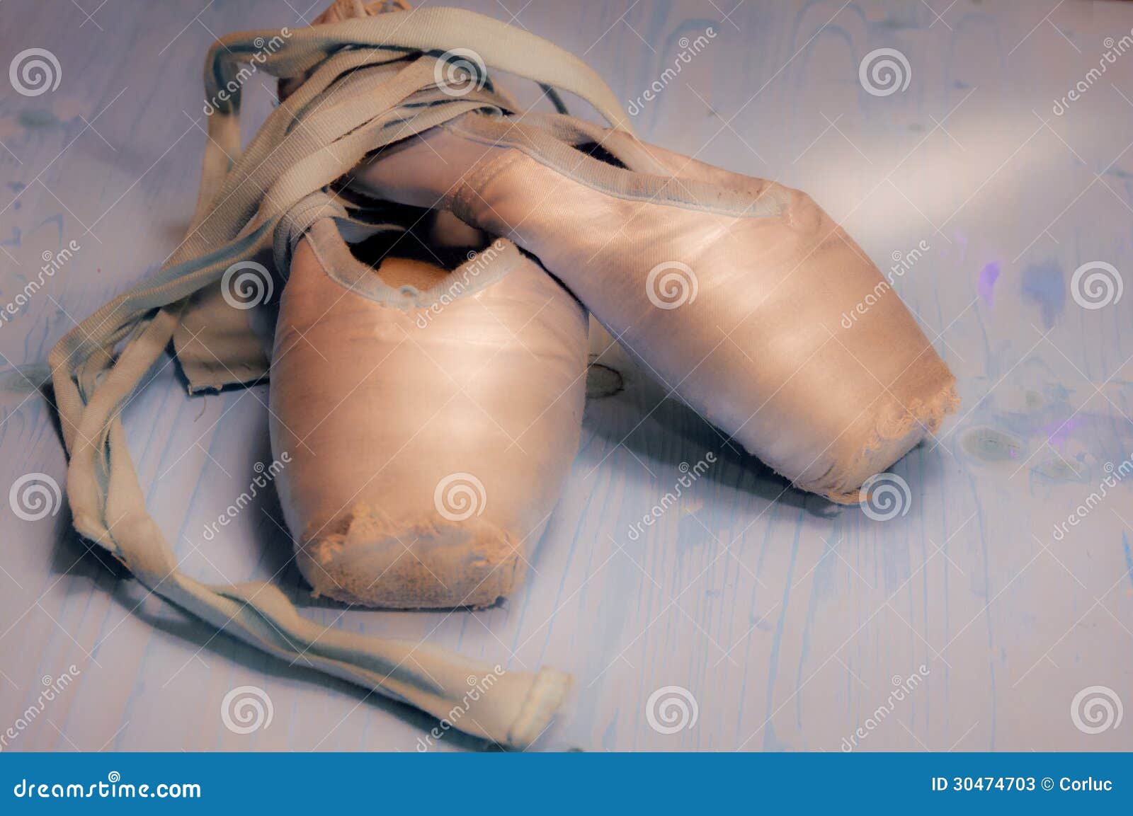 Ballet shoes stock image. Image of traditional, dancer 30474703