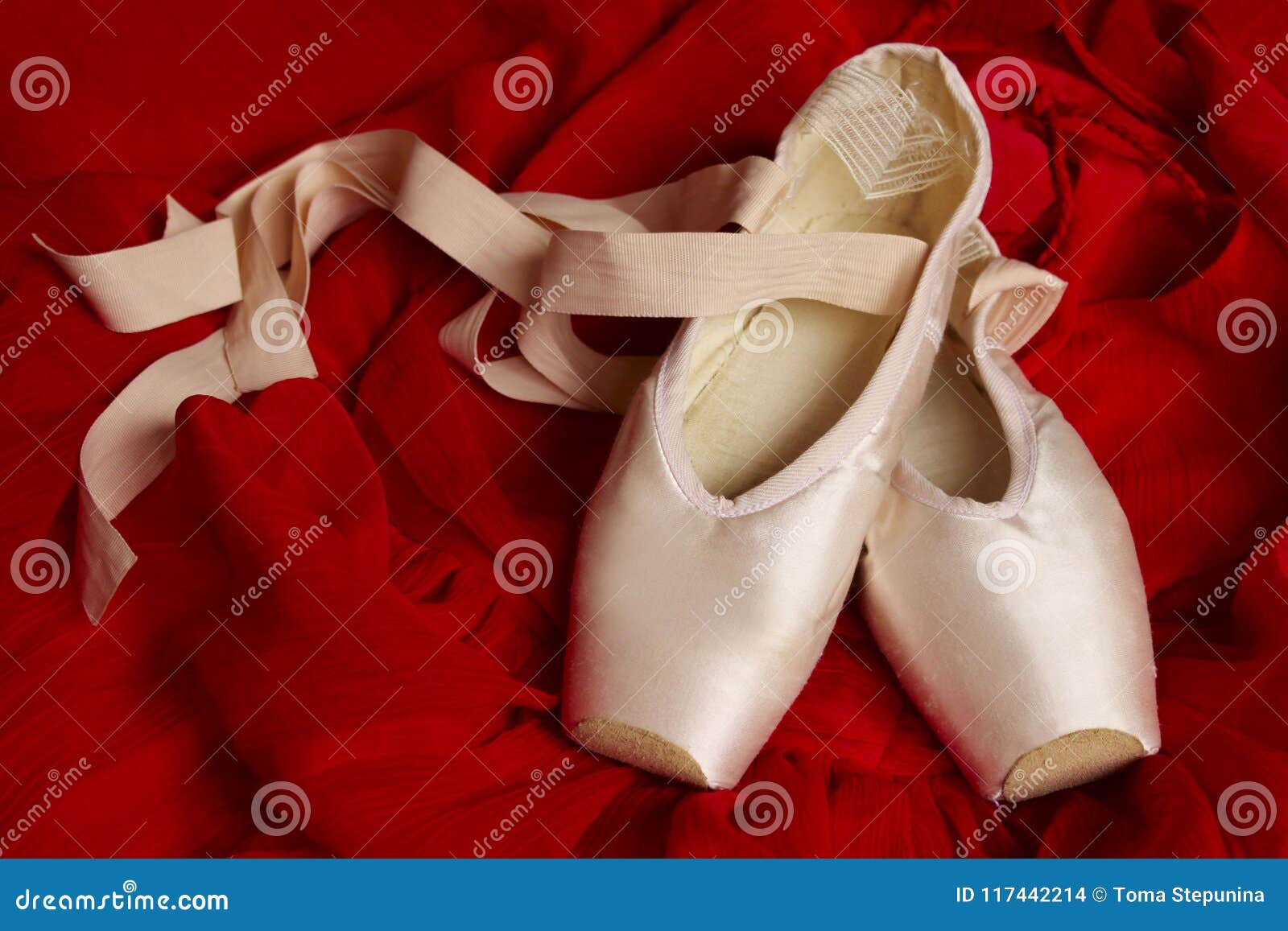 ballet shoes red