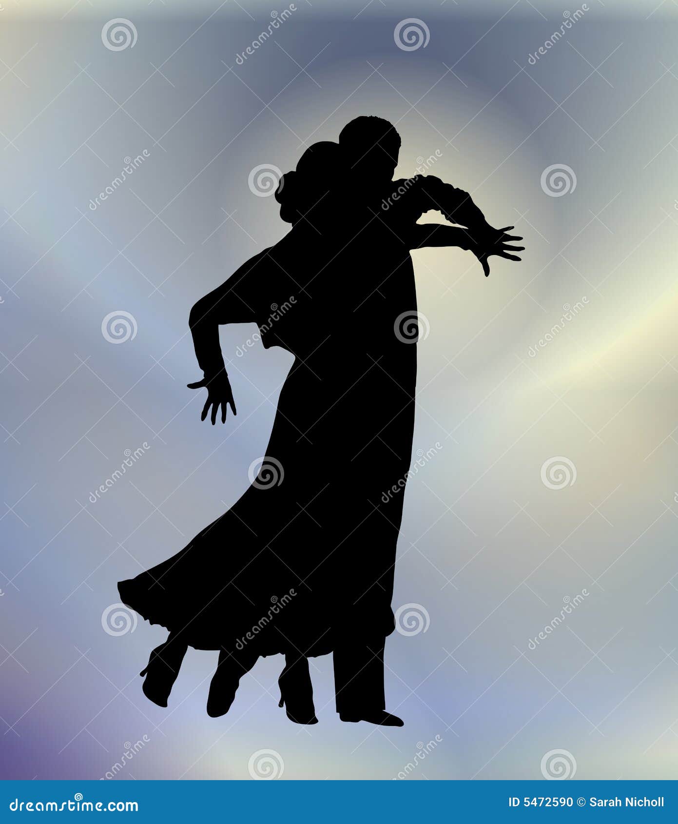 Ballo di sala da ballo 6 illustrazione di stock. Illustrazione di