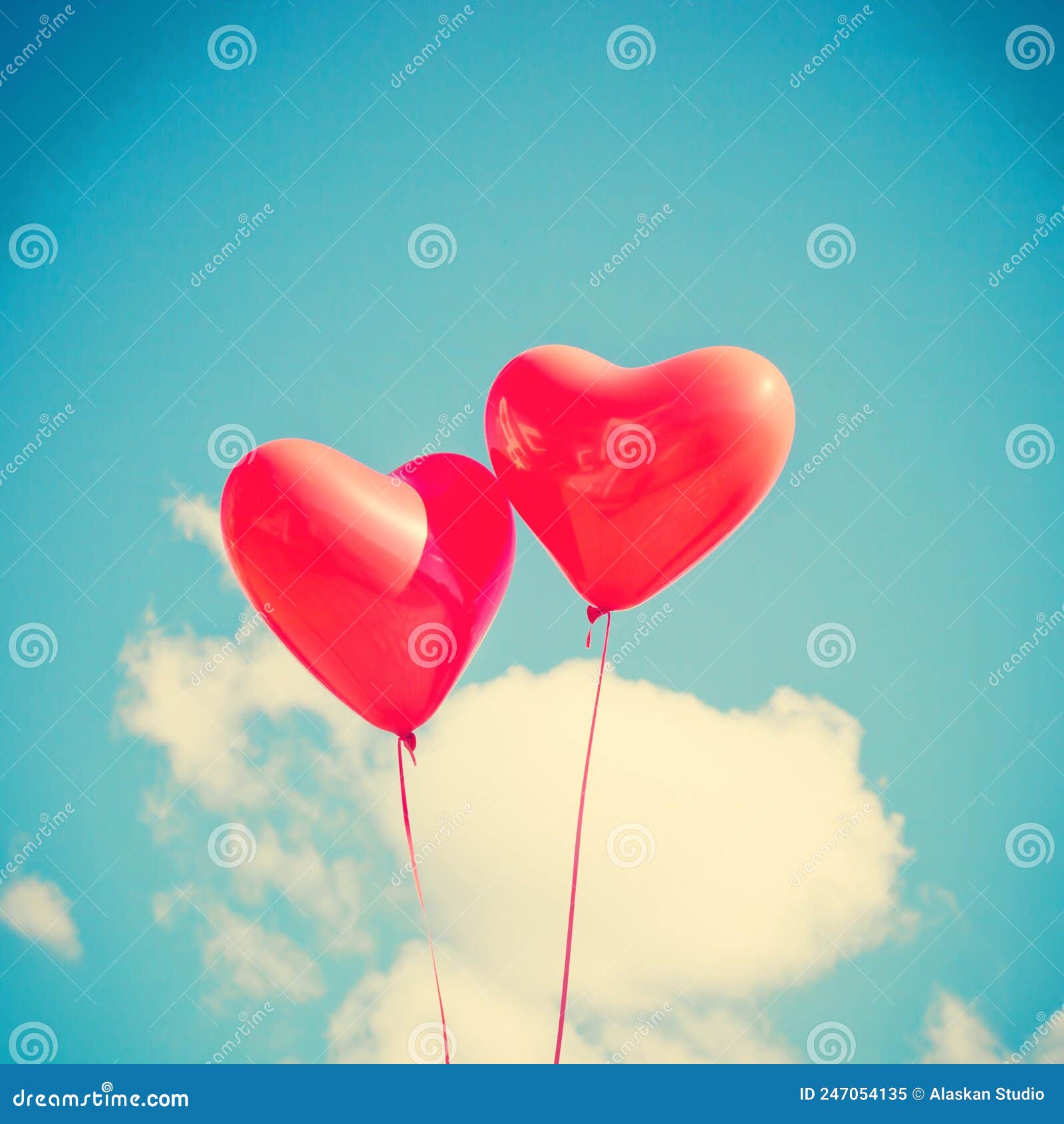 Coeur double Bubbles-volante cœur en BALLON st valentin amour ballon 