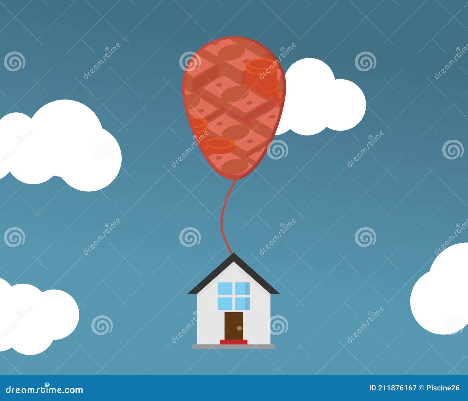 A Balloon Payment for House Loan Which is a Large Payment Due at the