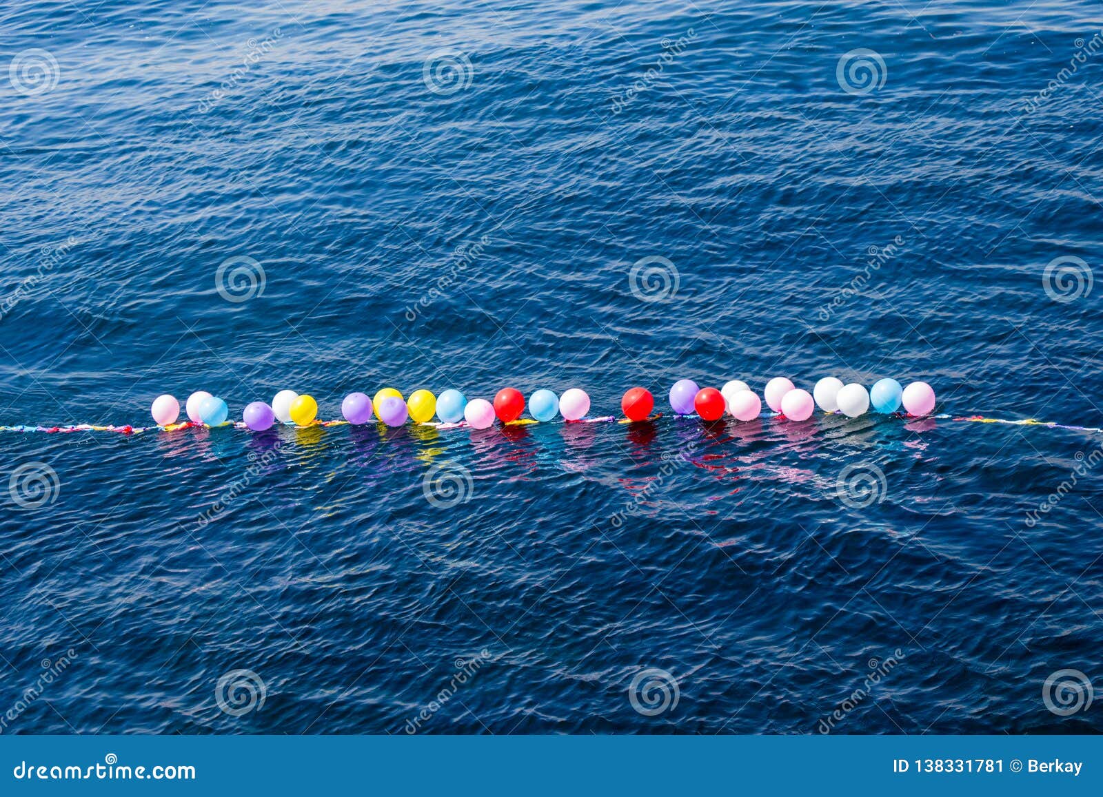 Balloons As Targets on Water Stock Image Image of color, party 138331781