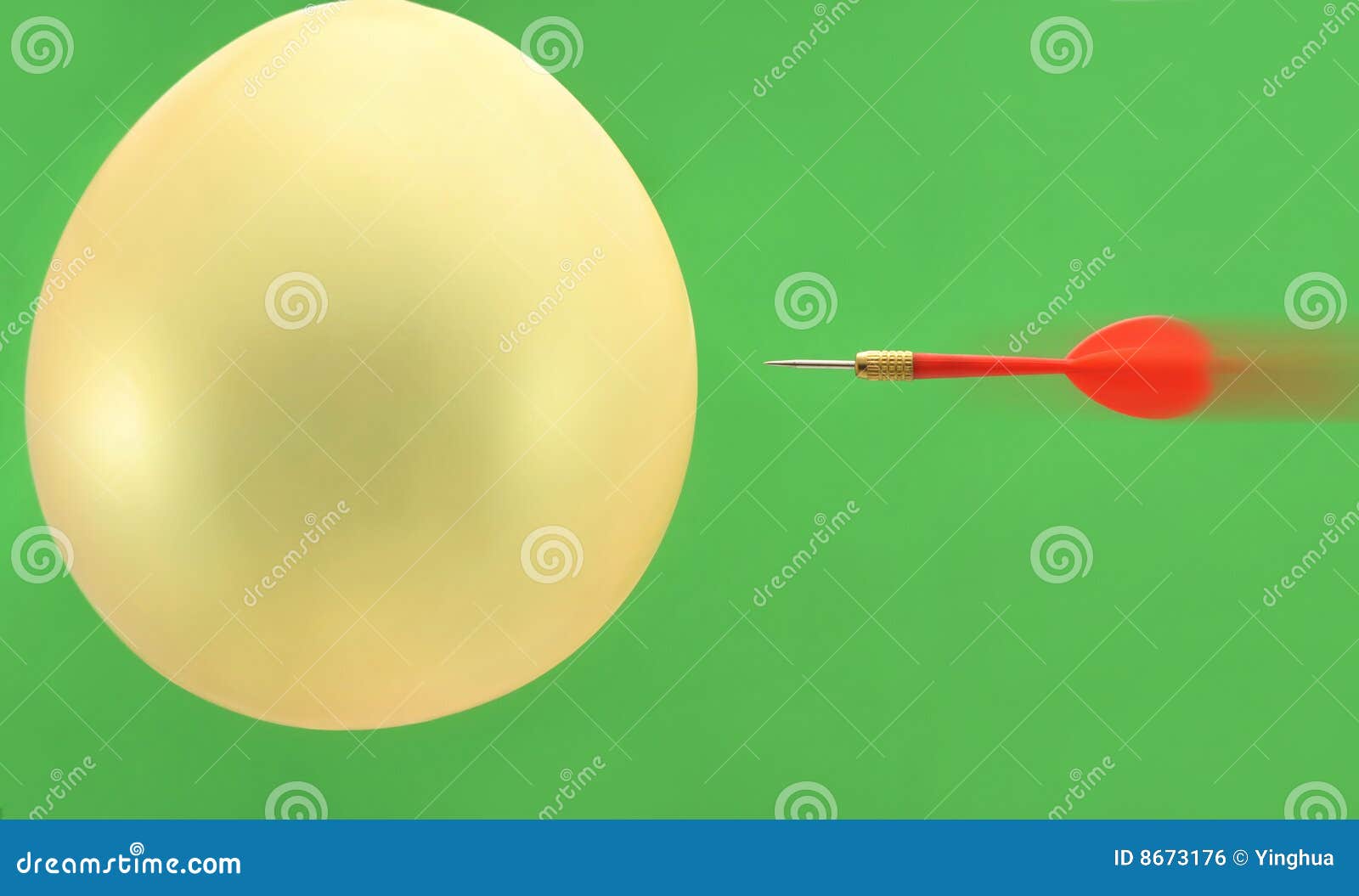 Balloons and darts stock photo. Image of goal, archery 8673176