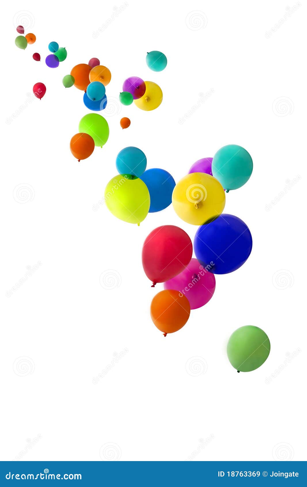 balloons floating upwards
