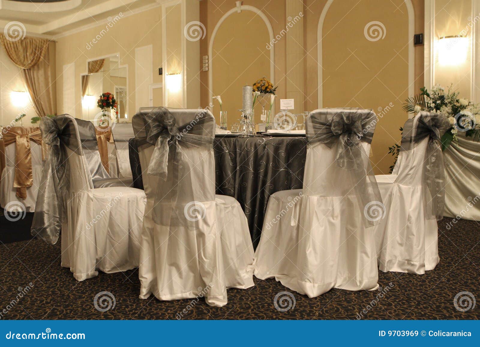 Ballroom chairs stock image. Image of chairs, ballroom 9703969