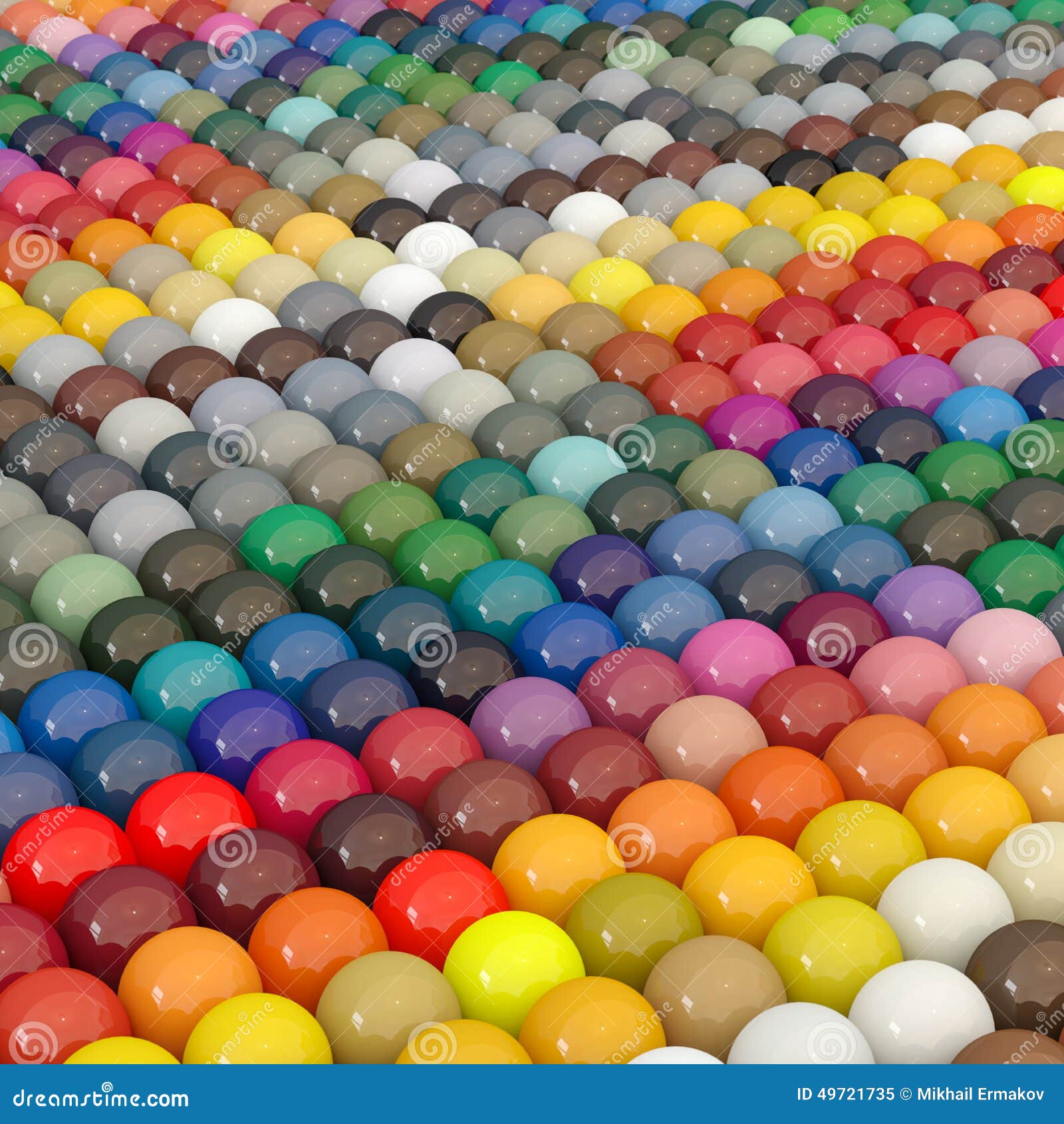 balls-colors under catalogue ral