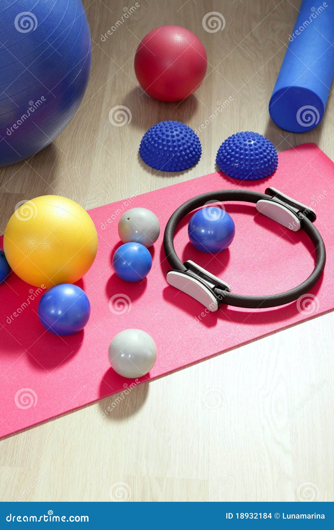 balls pilates toning stability ring roller