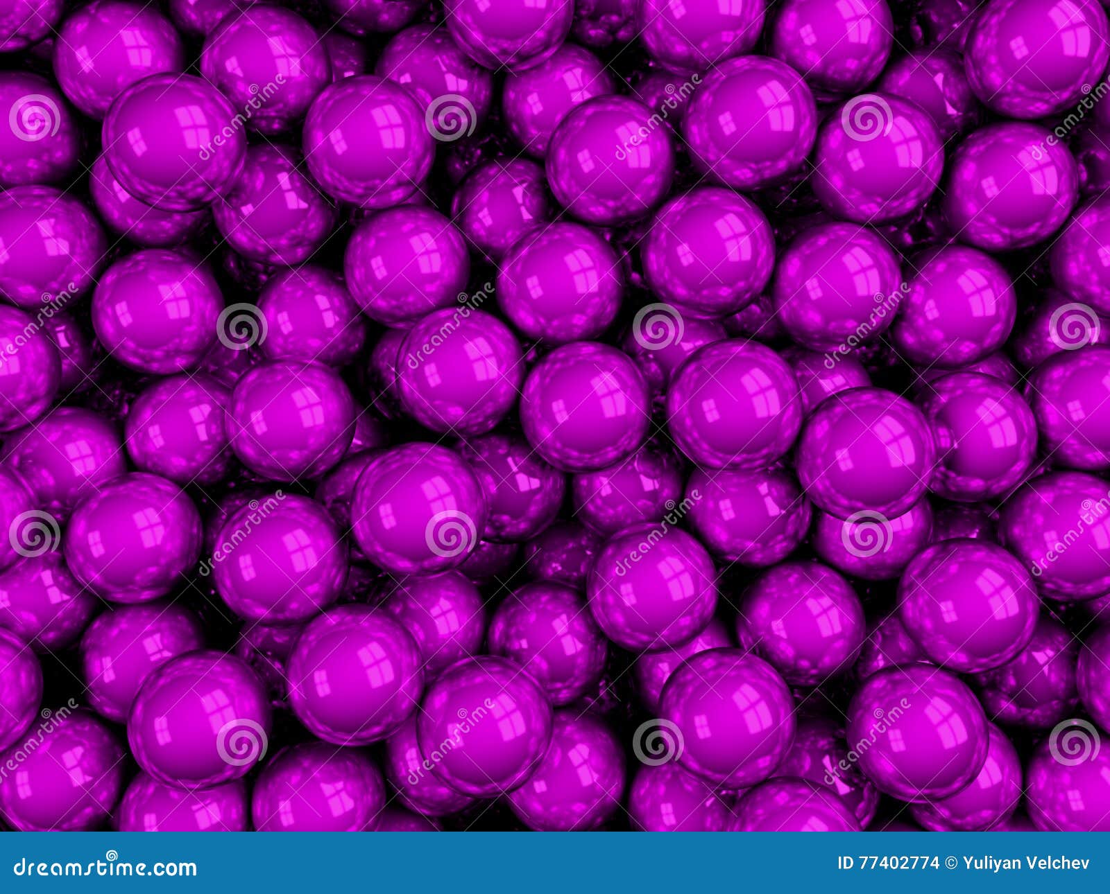 Balls pink glossy stock illustration. Illustration of background 77402774
