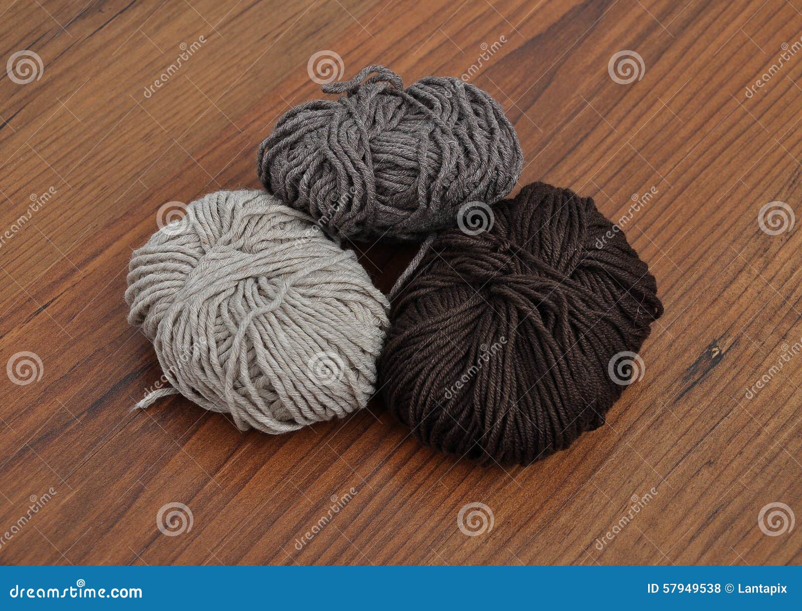 Balls of wool stock photo. Image of wools, ball, crochet 57949538