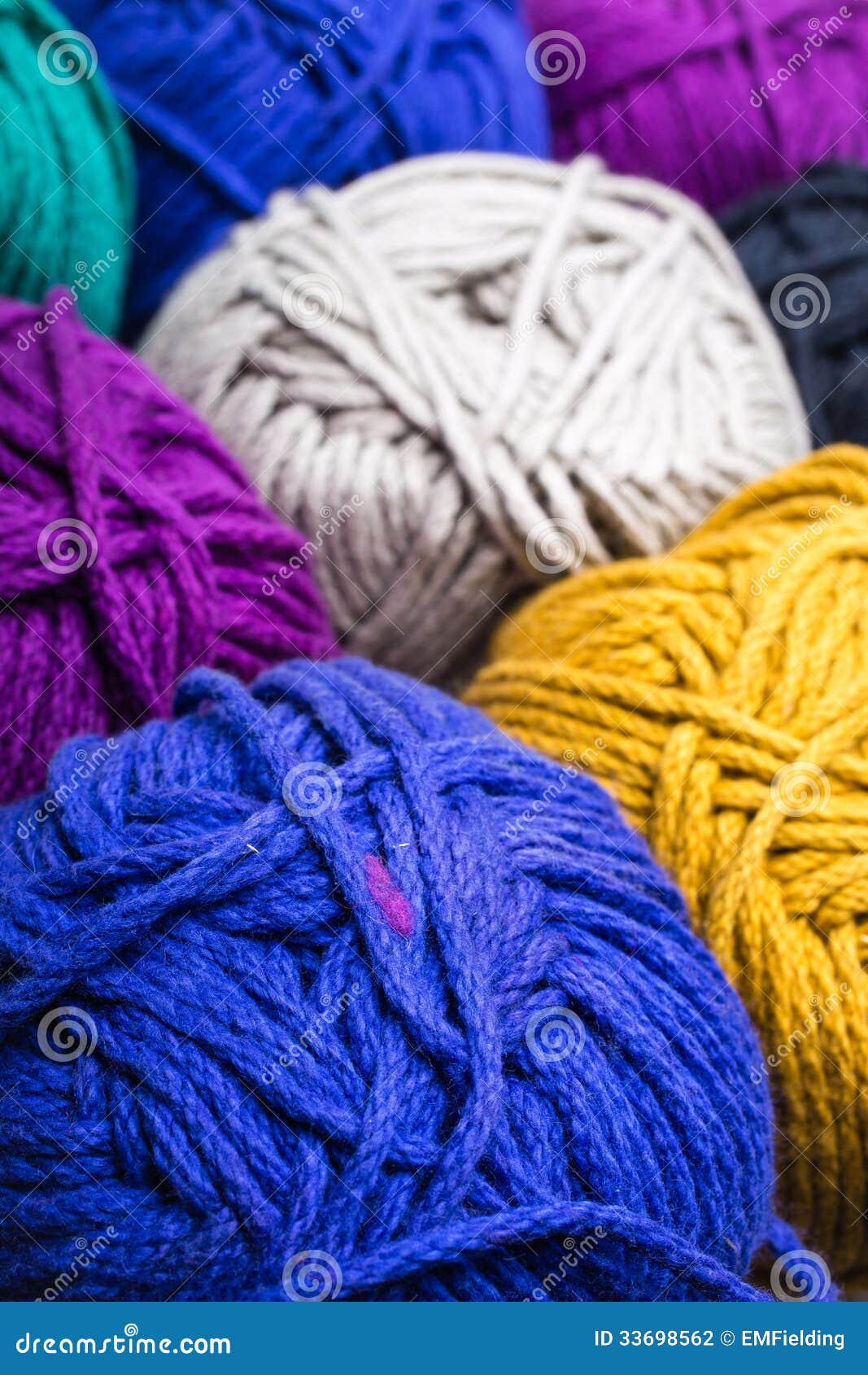 Balls of Yarn stock photo. Image of cotton, culture, color 33698562