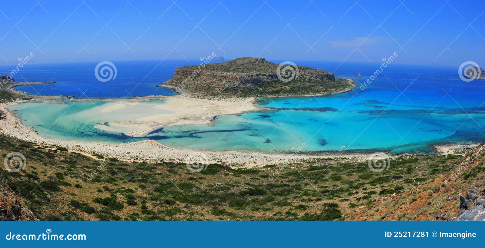 balos bay / beach, gramvousa - crete, greece