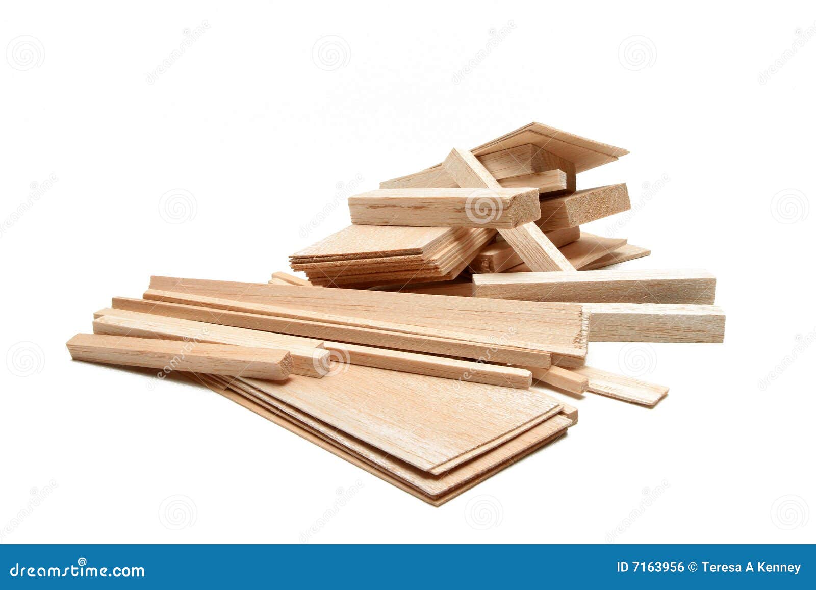 Balsa Wood stock photo. Image of thick, isolated, wood - 7163956