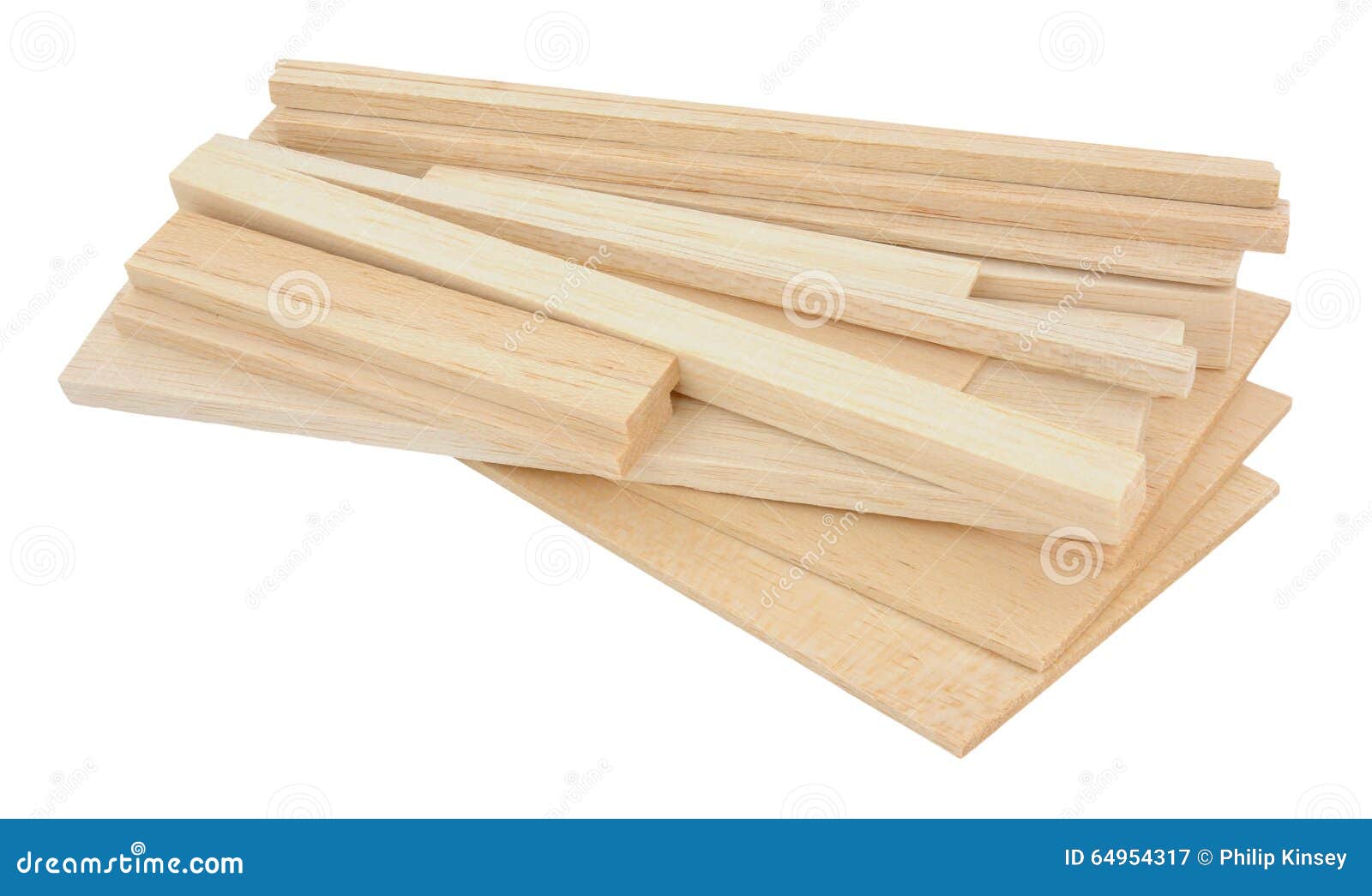 balsa wood samples