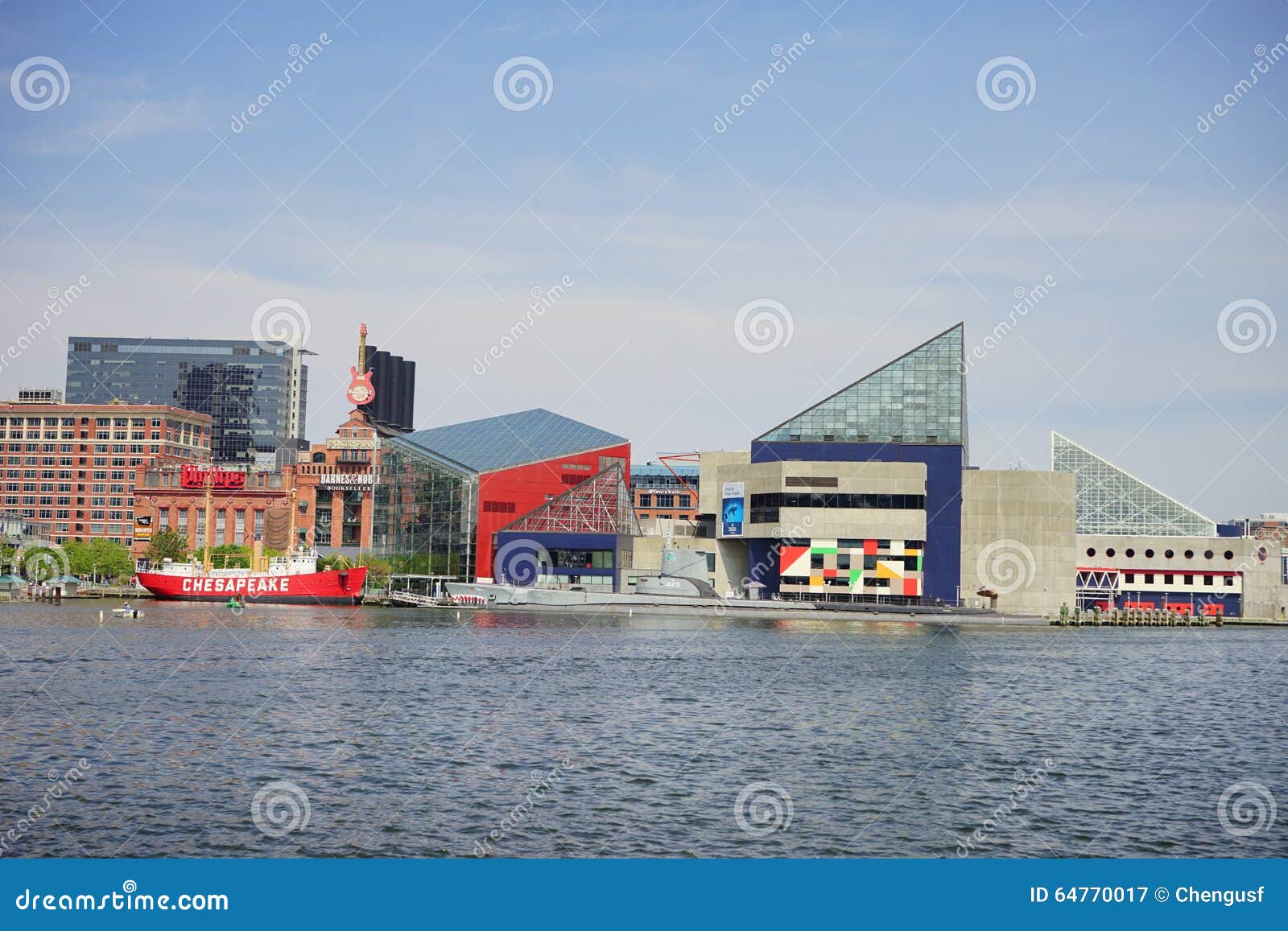 Baltimore Inner Harbor Aquarium Editorial Photography Image of