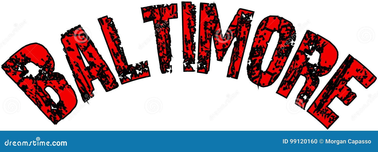 Baltimore Text Sign Illustration Stock Vector Illustration of travel