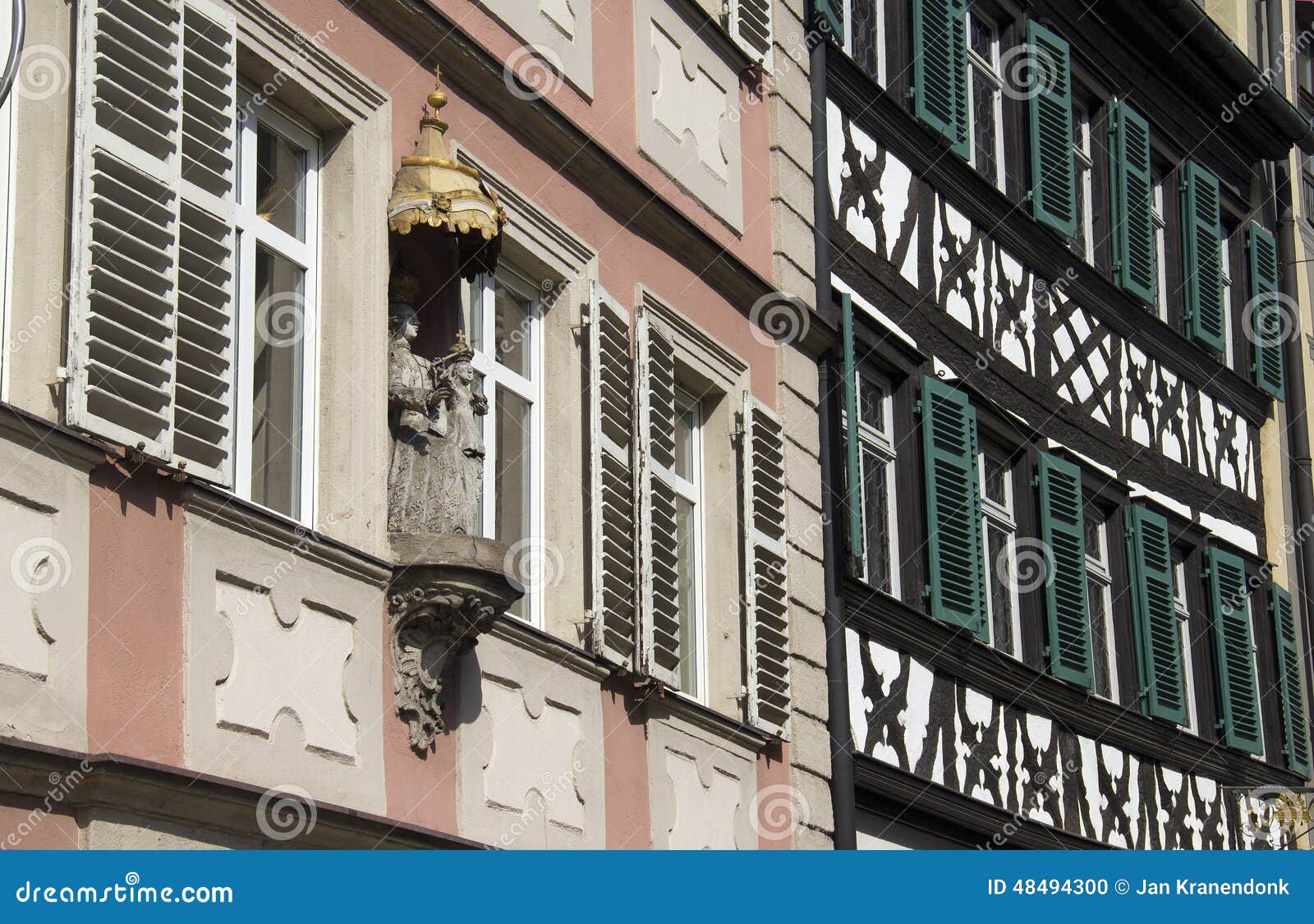 Bamberg Houses, Germany stock photo. Image of homes, europe 48494300