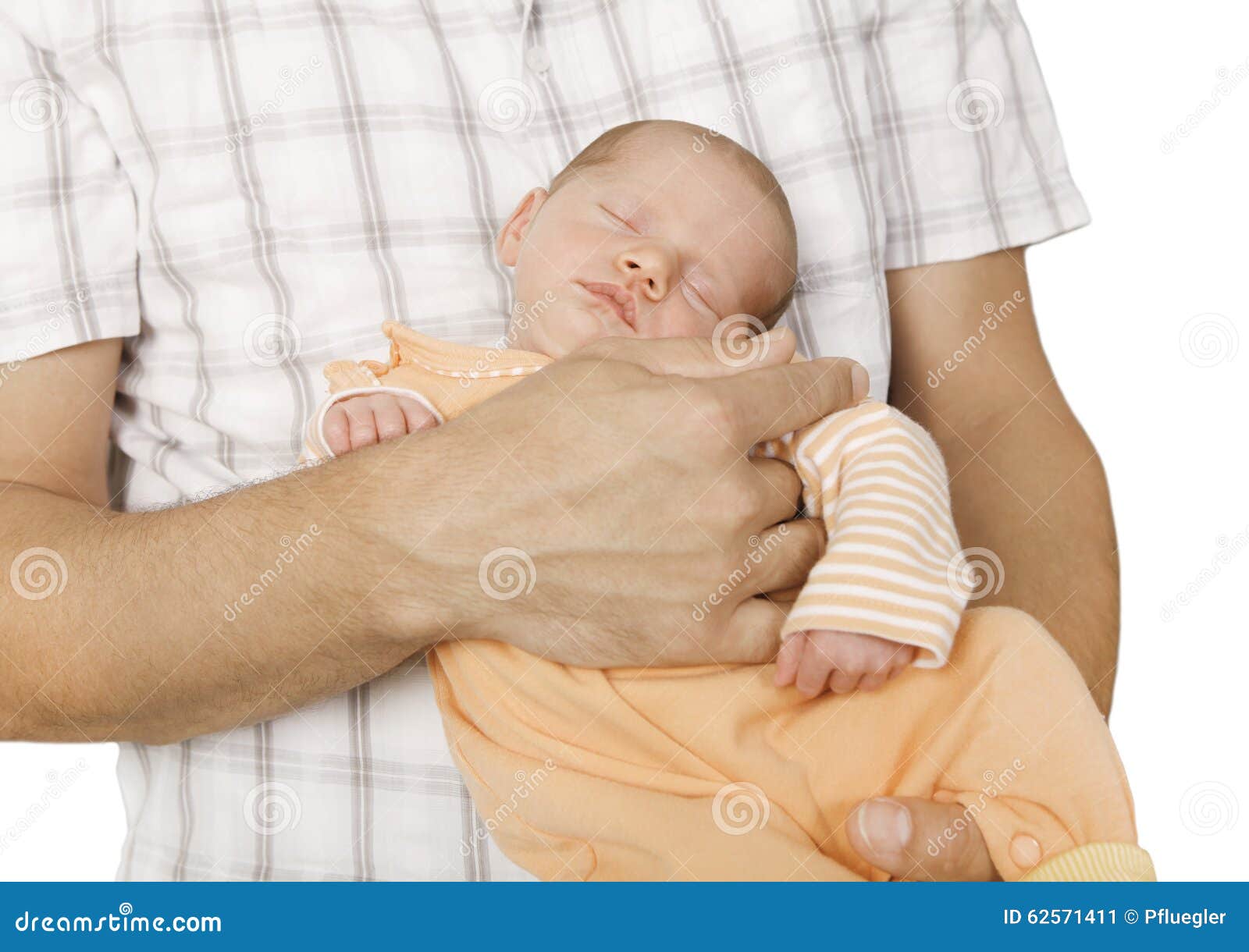 Bambino 1 Anno Dorme Solo In Braccio