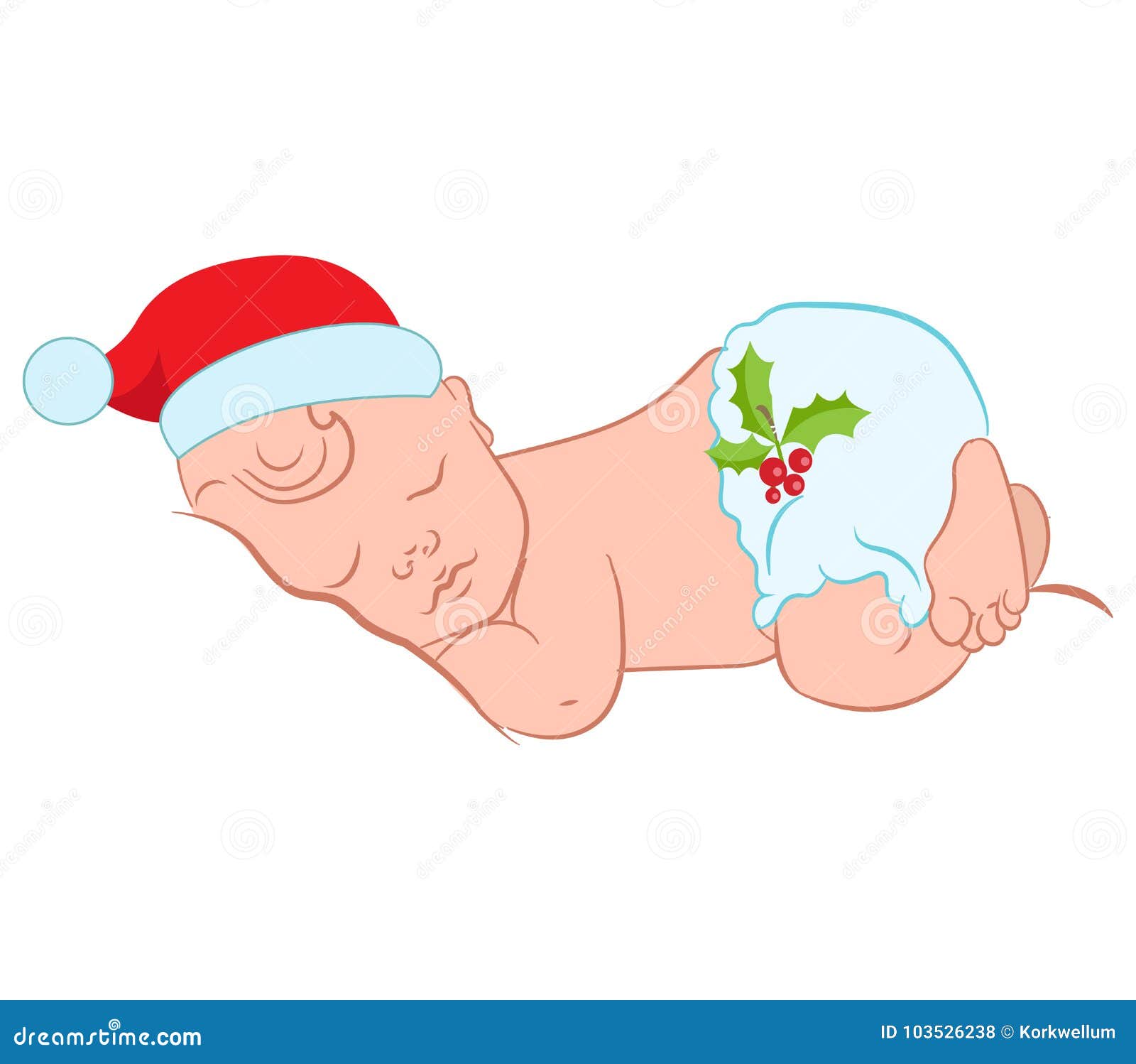 Bambino Di Buon Natale Ragazzo O Ragazza Neonato Personaggio Dei Cartoni Animati Di Vettore Scheda Di Natale Illustrazione Vettoriale Illustrazione Di Amore Infanzia