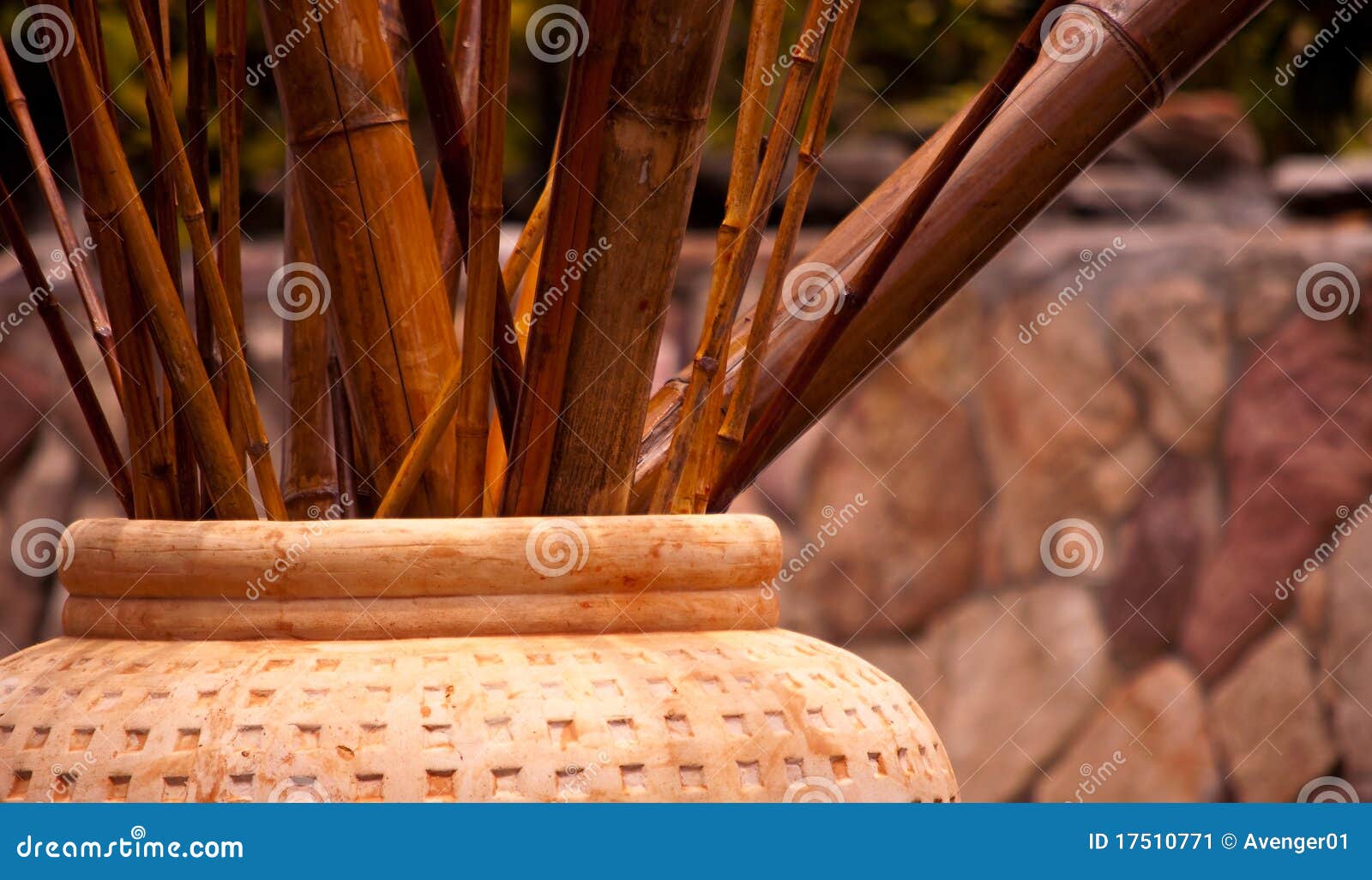 Bamboo Decor stock image. Image of decoration, sticks 17510771