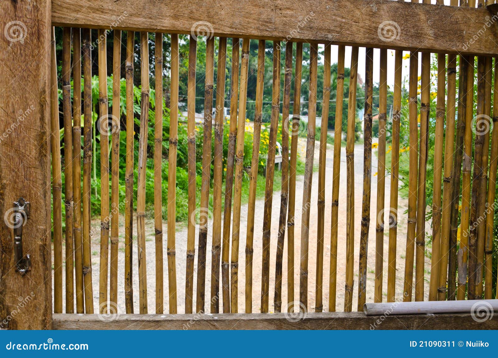 Bamboo door background stock image. Image of chinese - 21090311
